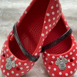 Crocs Kids’ Lina Minnie Mouse Flat *MaryJane*